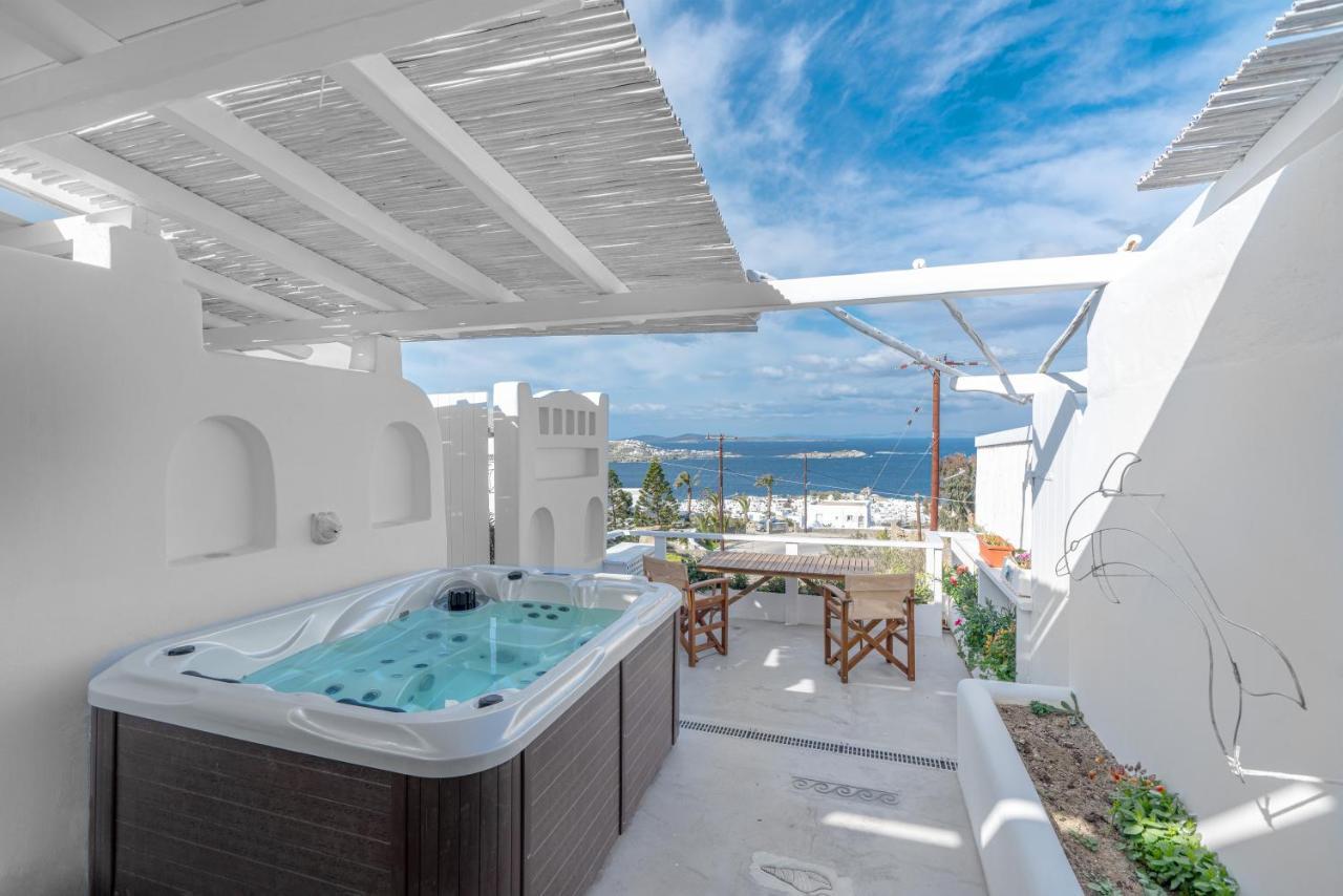 Bella View Mykonos Town Suites Exteriör bild