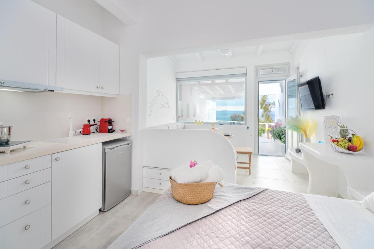 Bella View Mykonos Town Suites Exteriör bild