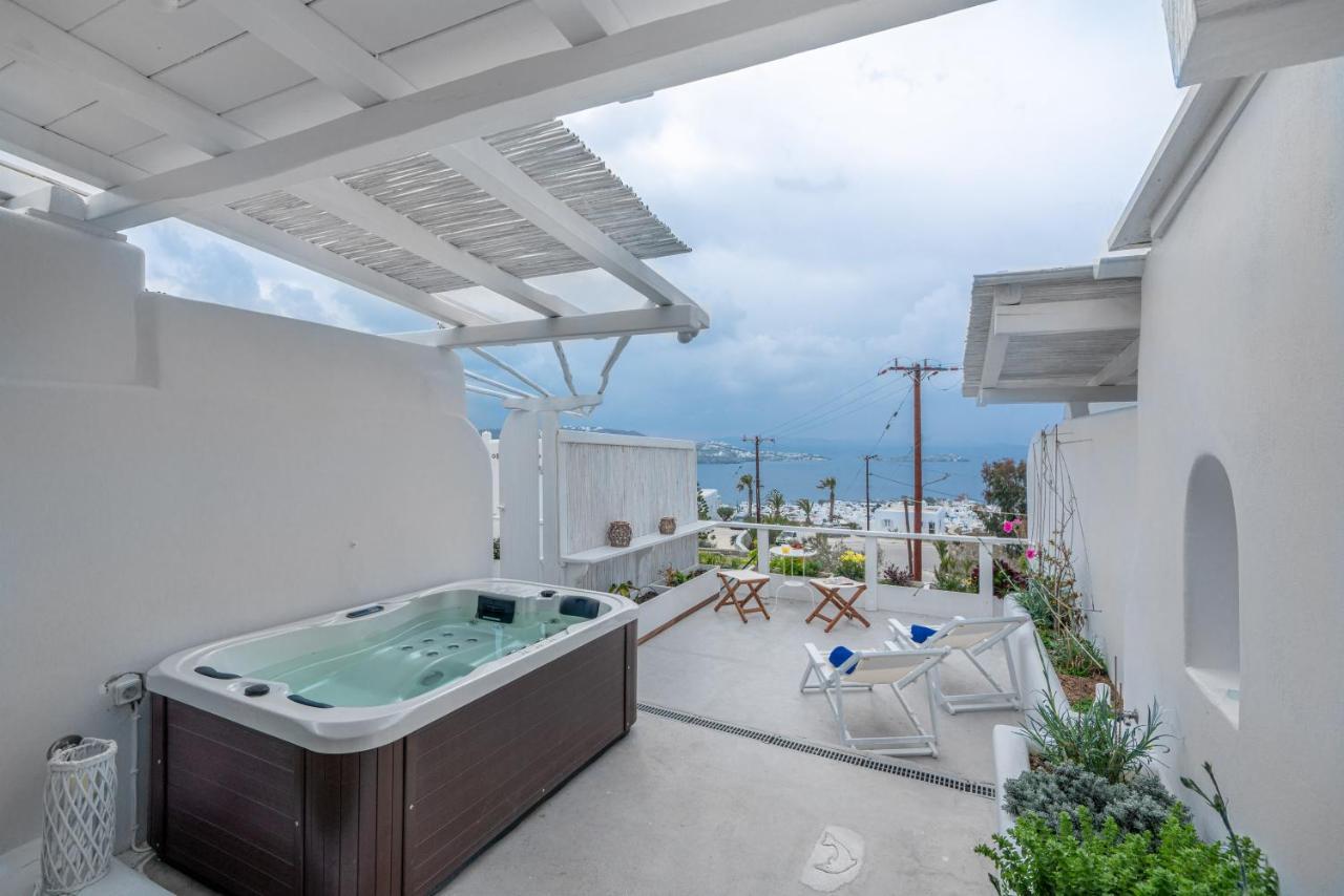 Bella View Mykonos Town Suites Exteriör bild